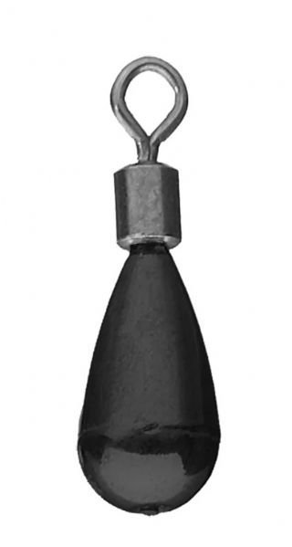 Vike Tungsten Ball Shot Sinker Matt Black - 